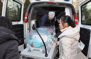 正安县妇婴监护型护送